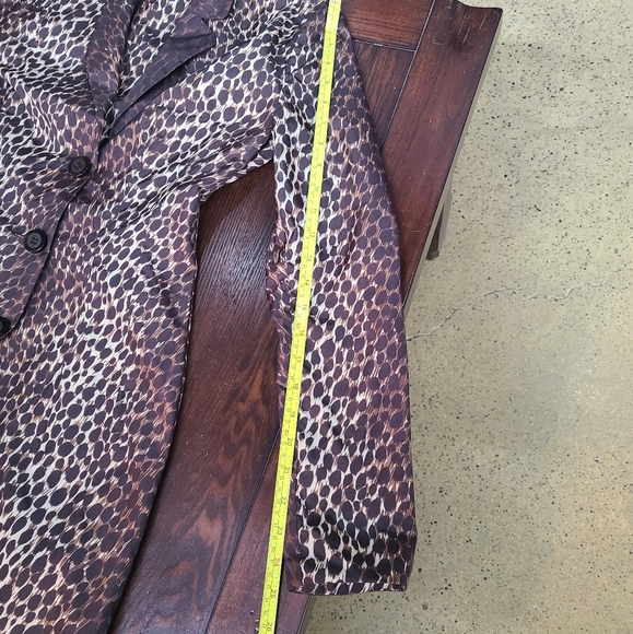 1990's DOLCE & GABBANA Leopard Printed Long Coat - Picture 3 of 15